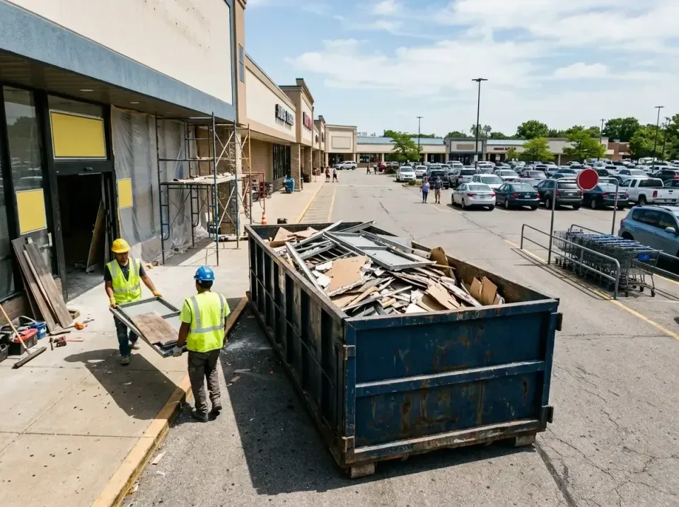 retail-store-renovation-debris-003 — frequently asked questions, Roll-off Dumpster Rentals in Iowa Park, TX